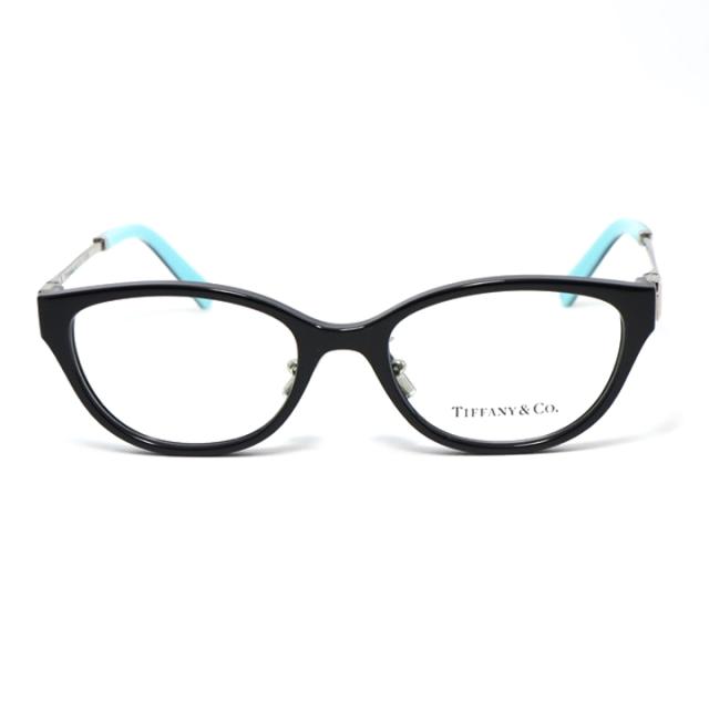 TIFFANY&CO ティファニー レディース 眼鏡 メガネ フレーム サングラス TF2252D-8406-51 度付可 ブラック / シルバー / ターコイズ リビジョン製レンズでお好きなサングラス作成可能