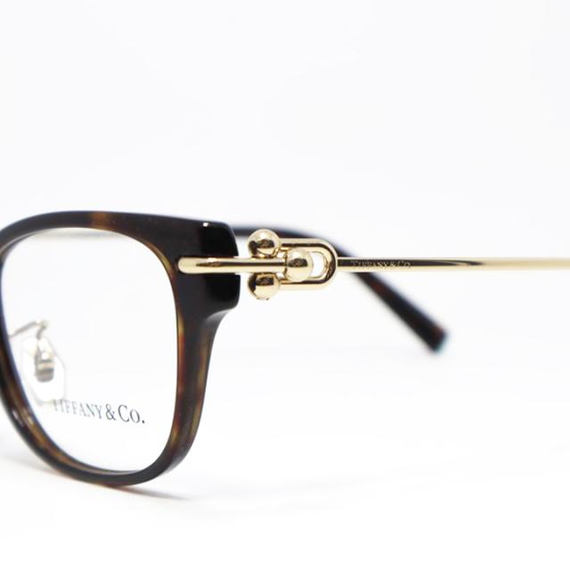 TIFFANY&CO ティファニー レディース 眼鏡 メガネ フレーム サングラス TF2262F-8015-52 度付可 ブラウンデミ ターコイズ リビジョン製レンズでお好きなサングラス作成可能