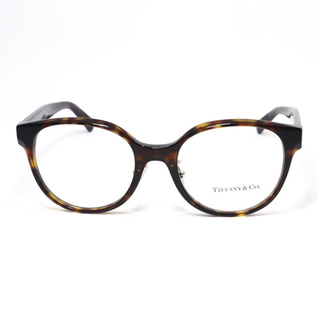 TIFFANY&CO ティファニー レディース 眼鏡 メガネ フレーム サングラス TF2264D-8015-52 度付可 ブラウンデミ リビジョン製レンズでお好きなサングラス作成可能
