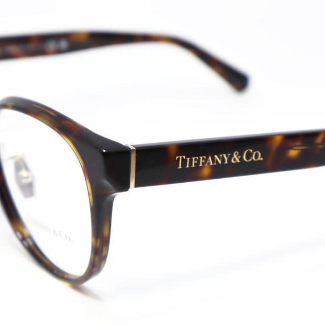 TIFFANY&CO ティファニー レディース 眼鏡 メガネ フレーム サングラス TF2264D-8015-52 度付可 ブラウンデミ リビジョン製レンズでお好きなサングラス作成可能