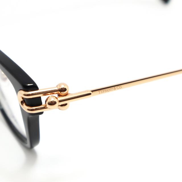 TIFFANY&CO. ティファニー メガネ レディース 眼鏡 メガネ フレーム サングラス TF2266F-8001 度付き対応可！ ポリッシュドブラック / ゴールド 調光・偏光・サングラスなど作れます