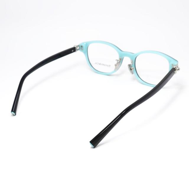 TIFFANY&CO. ティファニー メガネ レディース 眼鏡 メガネ フレーム サングラス TF2273D-8055 度付き対応可！ ブラック ティファニーブルー 調光・偏光・サングラスなど作れます