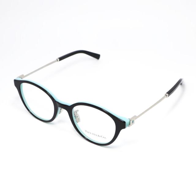 TIFFANY&CO. ティファニー メガネ レディース 眼鏡 メガネ フレーム サングラス TF2275D-8055 度付き対応可！ ブラック / ティファニーブルー 調光・偏光・サングラスなど作れます