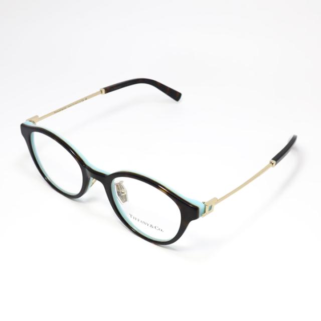 TIFFANY&CO. ティファニー メガネ レディース 眼鏡 メガネ フレーム サングラス TF2275D-8134 度付き対応可！ ハバナ / ティファニーブルー 調光・偏光・サングラスなど作れます