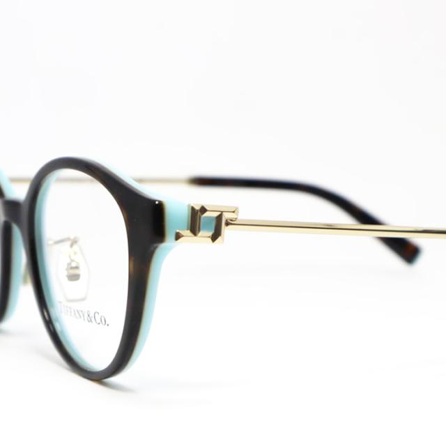 TIFFANY&CO. ティファニー メガネ レディース 眼鏡 メガネ フレーム サングラス TF2275D-8134 度付き対応可！ ハバナ / ティファニーブルー 調光・偏光・サングラスなど作れます