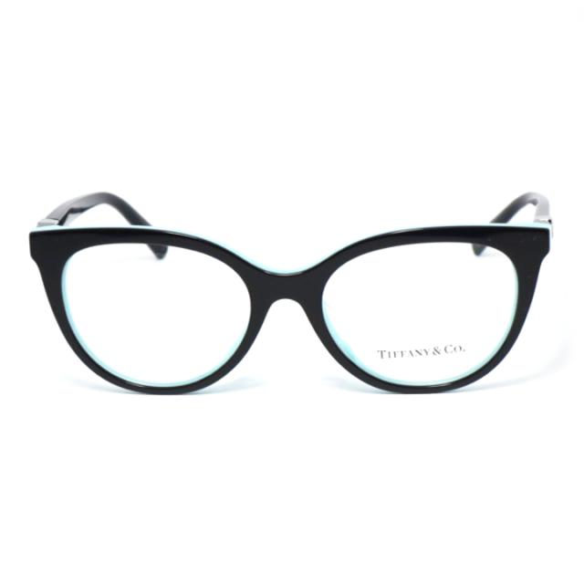 【無料で伊達加工】TIFFANY&CO. ティファニー メガネ レディース 眼鏡 メガネ フレーム サングラス TF2277F-8055 度付き対応可！ ブラック / ティファニーブルー 調光・偏光・サングラスなど作れます