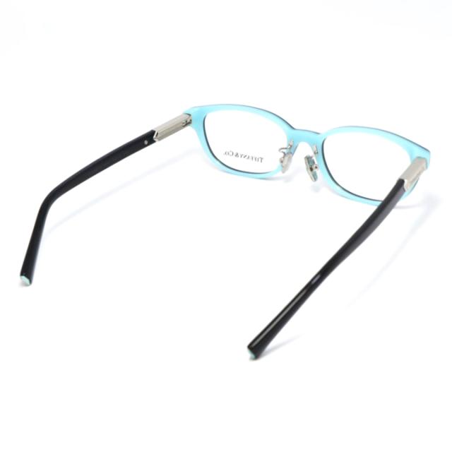 TIFFANY&CO ティファニー レディース 眼鏡 メガネ フレーム サングラス TF2280D-8055-51 度付可 ブラック / ブルー / シルバー リビジョン製レンズでお好きなサングラス作成可能