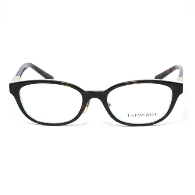 TIFFANY&CO ティファニー レディース 眼鏡 メガネ フレーム サングラス TF2280D-8134-51 度付可 ブラウンデミ　ターコイズ リビジョン製レンズでお好きなサングラス作成可能
