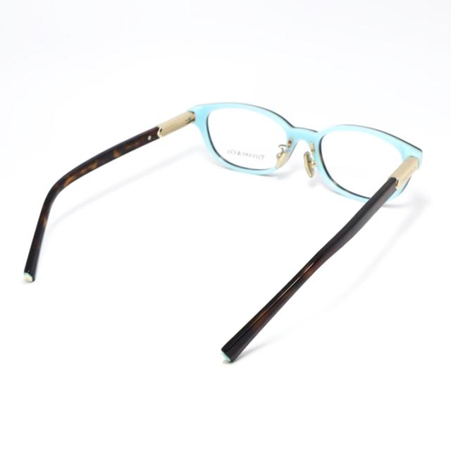 TIFFANY&CO ティファニー レディース 眼鏡 メガネ フレーム サングラス TF2280D-8134-51 度付可 ブラウンデミ　ターコイズ リビジョン製レンズでお好きなサングラス作成可能
