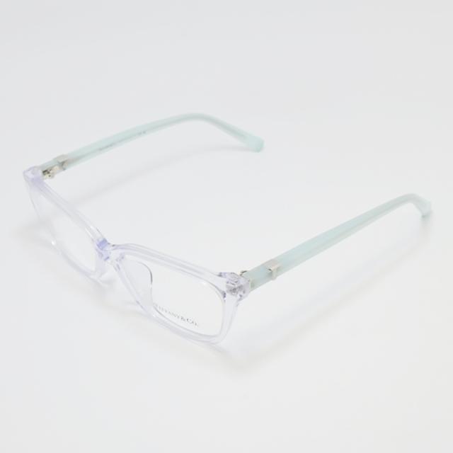 TIFFANY&CO. ティファニー メガネ レディース 眼鏡 メガネ フレーム サングラス TF2282F-8047 度付き対応可！ クリア / ライトブルー 調光・偏光・サングラスなど作れます