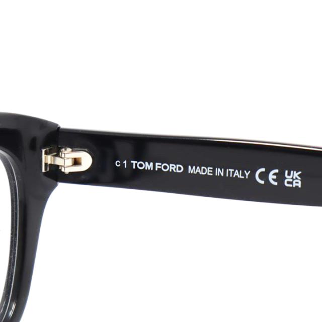 TOM FORD トムフォード 国内正規品 クラシック メンズ レディース 眼鏡 メガネ フレーム サングラス FT5178F-001-51 TF5178F-001-51 ブラック リビジョン製レンズでお好きなサングラス作成可能