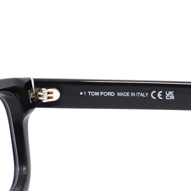 TOM FORD トムフォード 国内正規品 クラシック メンズ レディース 眼鏡 メガネ フレーム サングラス FT6072DB-001-49 TF6072DB-001-49 ブラック リビジョン製レンズでお好きなサングラス作成可能