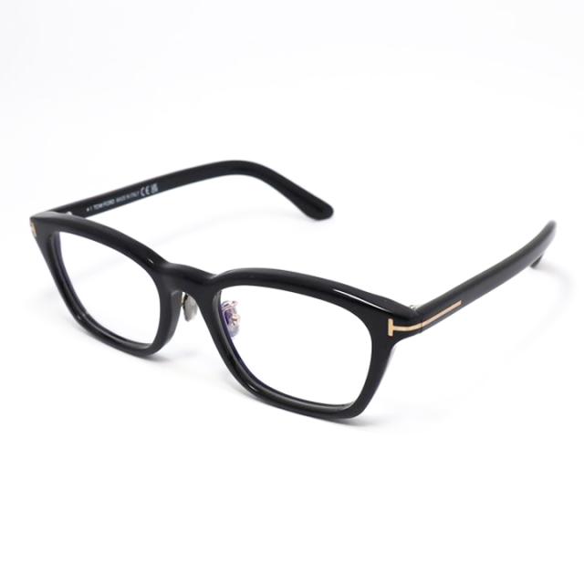TOM FORD トムフォード 国内正規品 クラシック メンズ レディース 眼鏡 メガネ フレーム サングラス FT6073DB-001-52 TF6073DB-001-52 ブラック リビジョン製レンズでお好きなサングラス作成可能