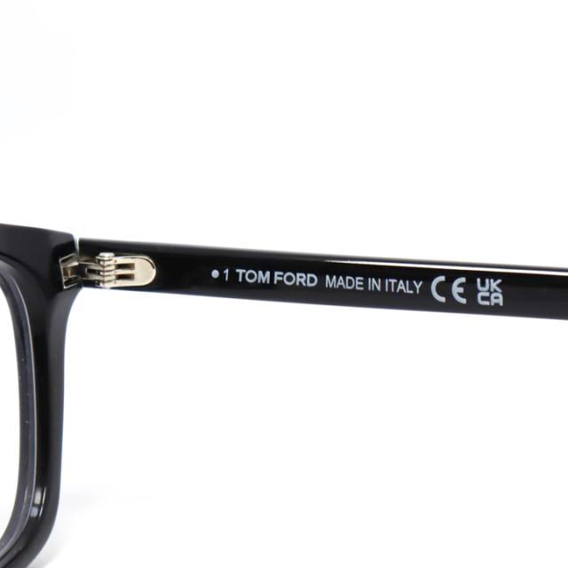 TOM FORD トムフォード 国内正規品 クラシック メンズ レディース 眼鏡 メガネ フレーム サングラス FT6073DB-001-52 TF6073DB-001-52 ブラック リビジョン製レンズでお好きなサングラス作成可能