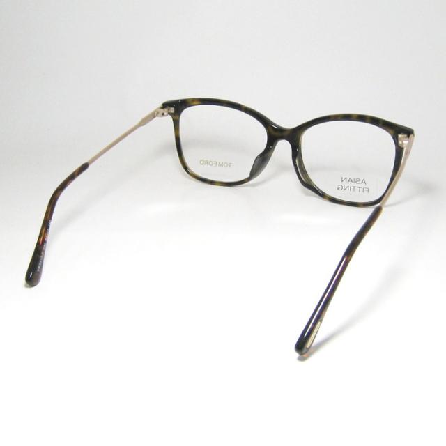TOM FORD トムフォード クラシック メンズ レディース 眼鏡 メガネ フレーム サングラス FT5510F-52-54 TF5510F-52-54 ブラウンデミ ゴールド リビジョン製レンズでお好きなサングラス作成可能
