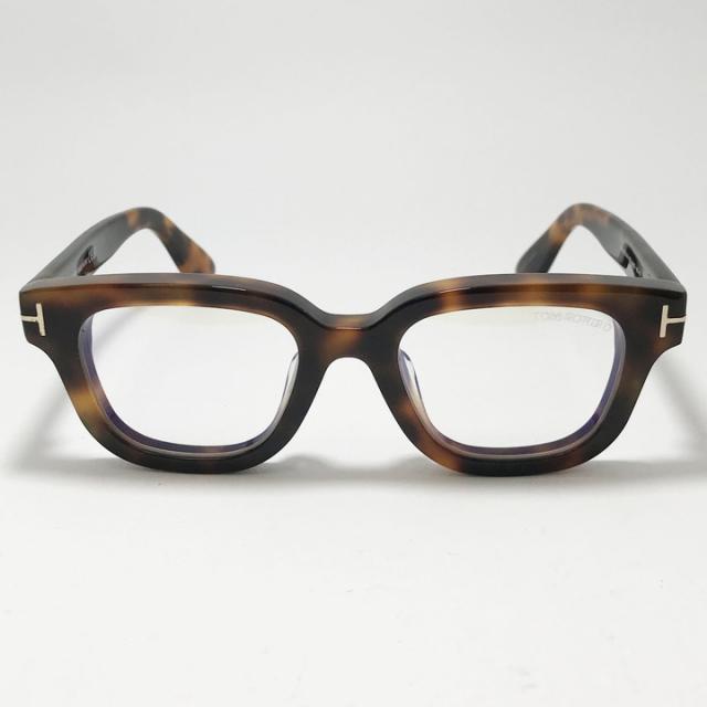 TOM FORD トムフォード 国内正規品 クラシック メンズ レディース 眼鏡 メガネ フレーム サングラス FT6072DB-053-49 TF6072DB-053-49 ブラウンデミ リビジョン製レンズでお好きなサングラス作成可能