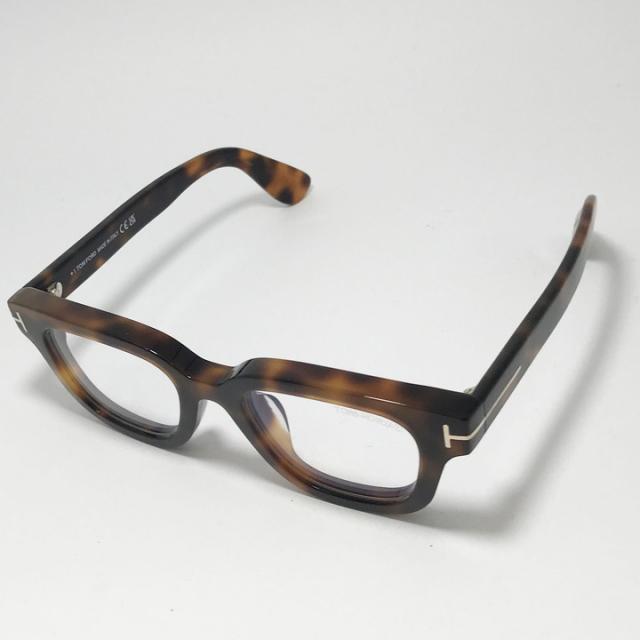 TOM FORD トムフォード 国内正規品 クラシック メンズ レディース 眼鏡 メガネ フレーム サングラス FT6072DB-053-49 TF6072DB-053-49 ブラウンデミ リビジョン製レンズでお好きなサングラス作成可能