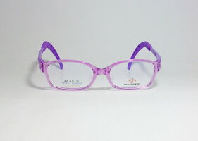 TOMATO GLASSES トマトグラッシーズ 安全 安心 軽量 柔らかい キッズ Jr ジュニア 子供用 眼鏡 メガネ フレーム サングラス TKCC7-PPLPPL-42 クリアパープル リビジョン製レンズでお好きなサングラス作成可能