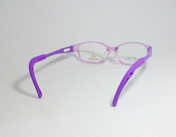 TOMATO GLASSES トマトグラッシーズ 安全 安心 軽量 柔らかい キッズ Jr ジュニア 子供用 眼鏡 メガネ フレーム サングラス TKCC7-PPLPPL-42 クリアパープル リビジョン製レンズでお好きなサングラス作成可能