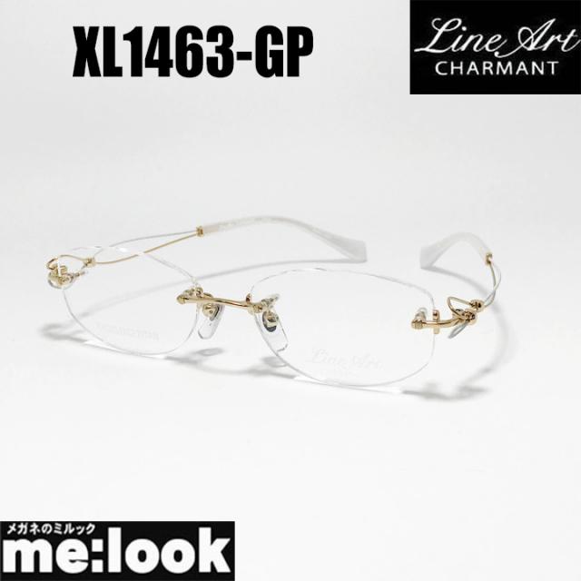 Line Art ラインアート 眼鏡 メガネ フレーム サングラス レディース 最高のかけ心地 形状記憶 XL1463-GP-51 度付可 ゴールド リビジョン製レンズでお好きなサングラス作成可能