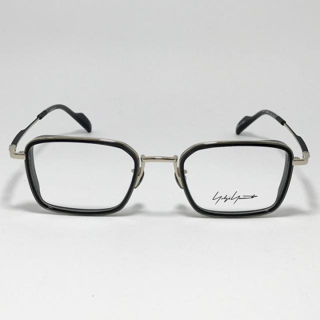 Yohji Yamamoto ヨウジヤマモト クラシック 眼鏡 メガネ フレーム サングラス 19-0087-3　サイズ51 度付可 ブラック リビジョン製レンズでお好きなサングラス作成可能 Yohji Yamamoto ヨウジヤマモト クラシック 眼鏡 メガネ フレーム