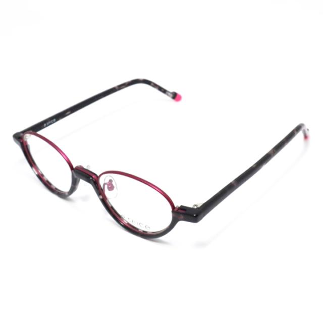e spice イースパイス おしゃれ 眼鏡 メガネ フレーム サングラス ES1015-3-47 度付可 マットピンク ブラックデミ リビジョン製レンズでお好きなサングラス作成可能