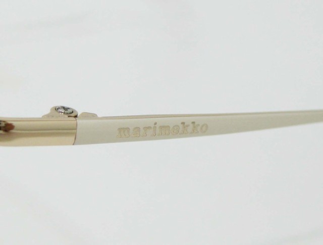 marimekko マリメッコ レディース 女性用 眼鏡 メガネ フレーム 32-0030-01 サイズ46 トップパープル/ゴールド：ホワイトの通販はau  PAY マーケット - メガネのミルック