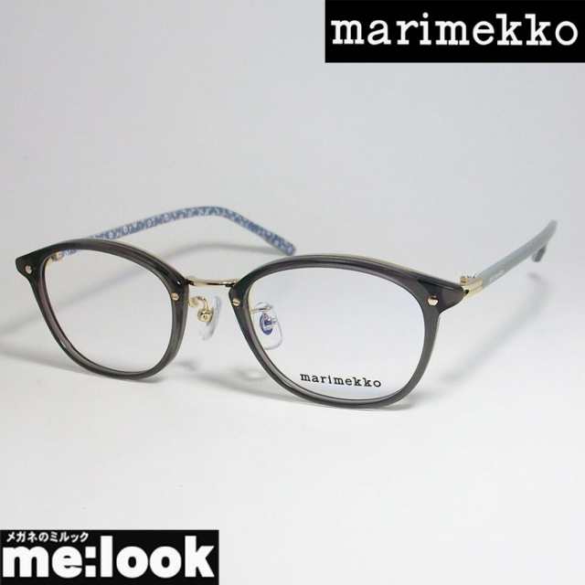 marimekko マリメッコ レディース 女性用 眼鏡 メガネ フレーム 32-0076-3 サイズ49 クリアスモーク｜au PAY マーケット