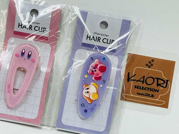 Nintendo 星のカービィ ヘアクリップ HAIR CLIP 前髪クリップ クリップ カービィ カービー【31711】｜au PAY マーケット