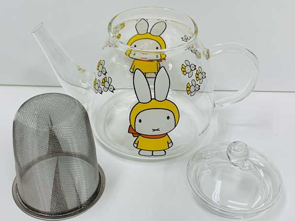 miffy ミッフィー 耐熱ガラスポット＆耐熱ガラスマグ セット GENIAL