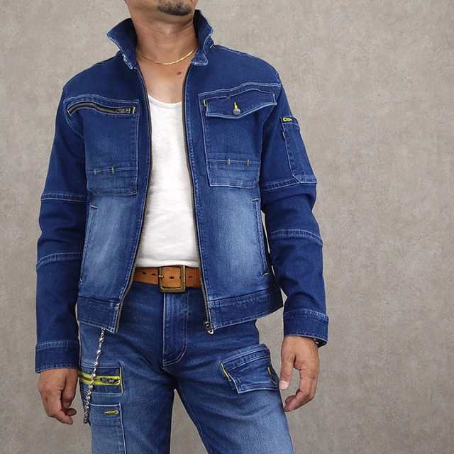 専用 ヒッコリー デニムジャケット craftcafe_gz-gj1st-0310-hc