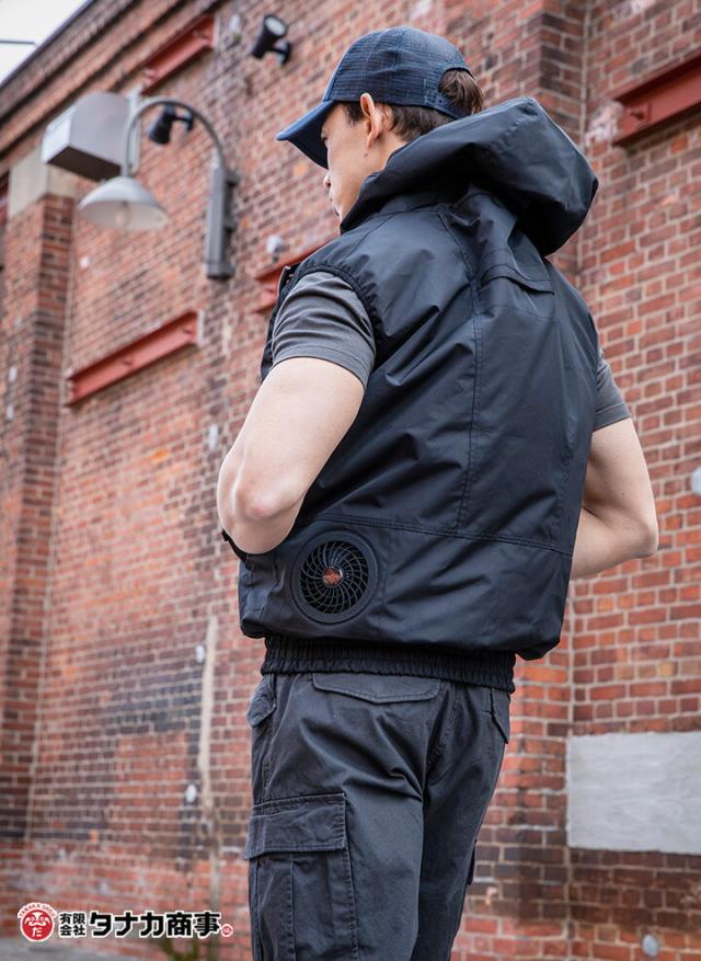 【即日発送】【期間値下げ→】空調服 セット アルミニスト ベスト DR0007 ファン＆バッテリーセット KS-100D 【Max15V 風量86L】エアーセンサー1 クロダルマ 男女兼用 作業服 作業着 熱中症対策 電動ファン付き作業服