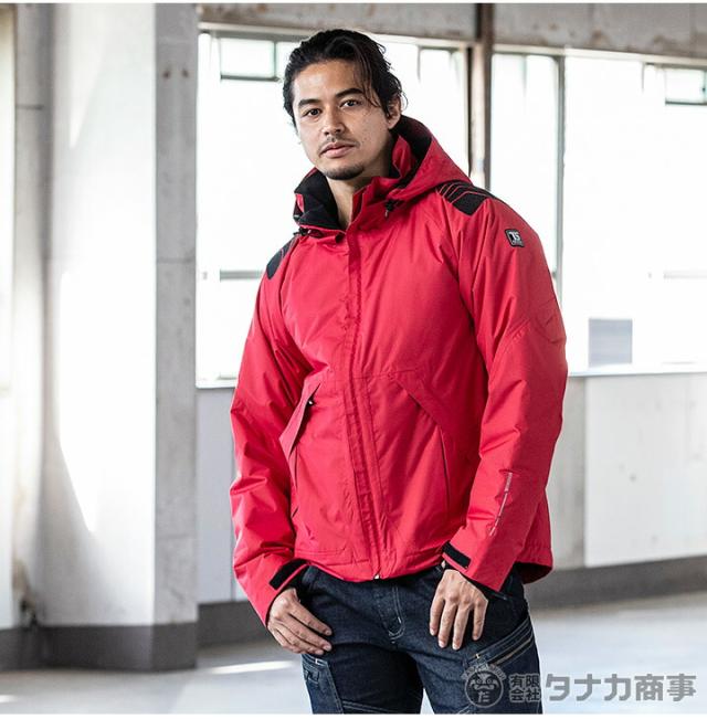 防寒着 アウター 防水 シェルジャケット フード付き 防寒着 防寒服 TSデザイン 18226 MEGAHEAT メガヒート【釣り 防寒着】【マウンテンパーカー】【防水 防寒】 TS-デザイン 藤和 TS-DESIGN【4L-5L】_9