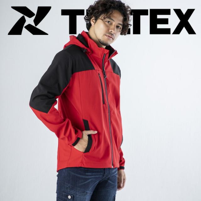 防寒着 マウンテンパーカー 裏面フリース 防風 軽撥水 保温 TULTEX 