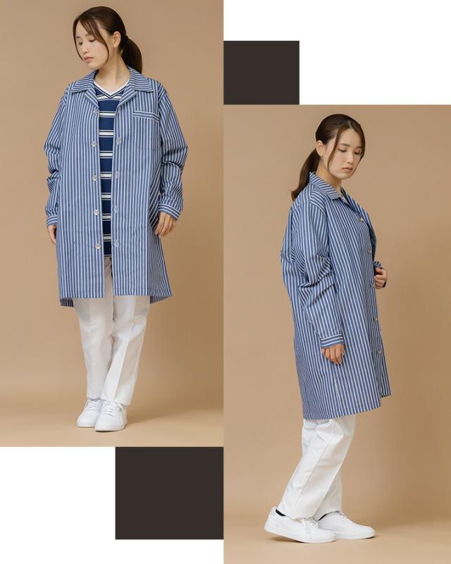 シャツ カフェ 七分袖 RH6529 HAKUI セブンユニフォーム メンズ