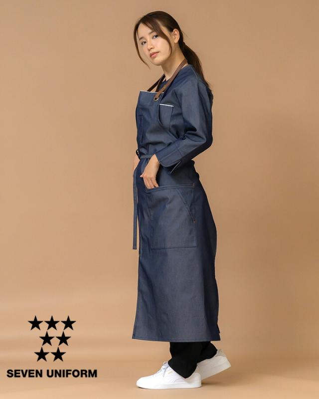 パンツ カフェ  RL6773 HAKUI セブンユニフォーム メンズ レディース ストレッチ　撥水  飲食店 厨房 サービス業 制服 レストラン ユニフォーム 動きやすい パンツ カフェ RL6773 HAKUI セブンユニフォーム メンズ レディース