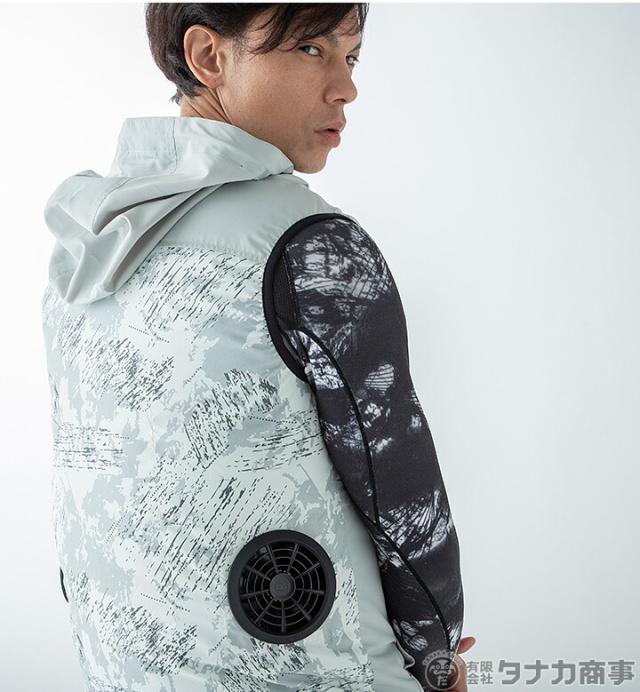 【即日発送】空調服 セット ベスト ジャウィン 54150 ファン＆バッテリーセット クロダルマ KS-100D【Max15V 風量86L】 アウトドア 熱中症対策 電動ファン対応 作業着 作業服 Jawin 自重堂
