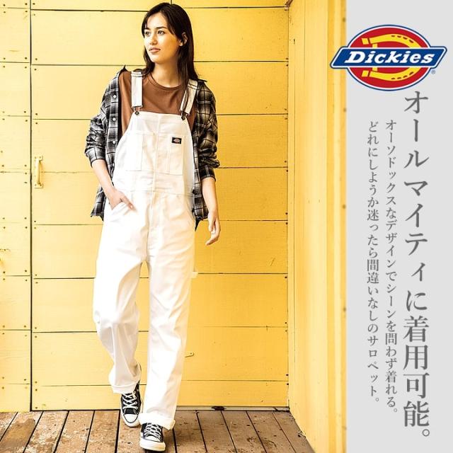 ディッキーズ オーバーオール オールインワン つなぎ サロペット 作業着 ディッキーズ サロペット オーバーオール つなぎ ストレッチ D