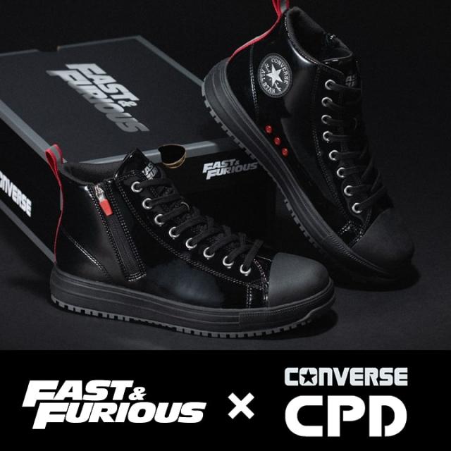 即日発送】コンバース ワイルドスピードコラボ 安全靴 ハイカット 限定