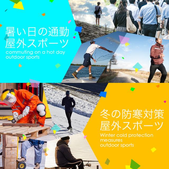 【即日発送】ペルチェ ベスト フルセット【バッテリー付き】冷却 ひんやり 冷暖 対応 HOOH 村上被服 快適ウェア 夏冬兼用 PV555 フルセット ハーネス対応 ベスト＆バッテリー＆ペルチェセット 男女兼用 吸汗速乾 熱中症対策 猛暑