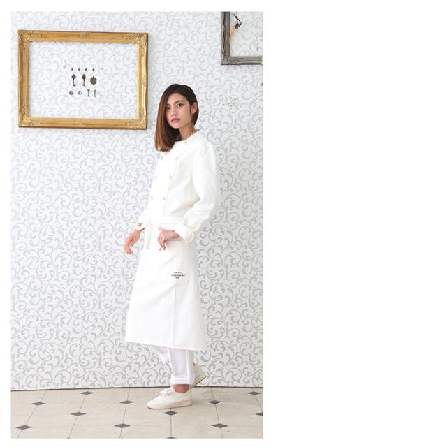 コート RA6504-8 HAKUI セブンユニフォーム 白衣 コックコート 長袖 メンズ レディース カフェ 飲食店 厨房 制服 レストラン ユニフォーム