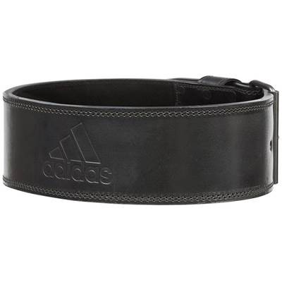 adidas アディダス レザーウェイトベルト BLK L ADGB12297 | スポーツ 運動 筋トレ フィットネス トレーニング 筋力トレーニング エクサ