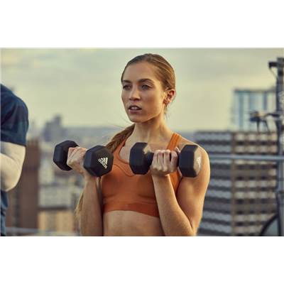 adidas アディダス ダンベル 4KG(ペア) ADWT10004 | スポーツ