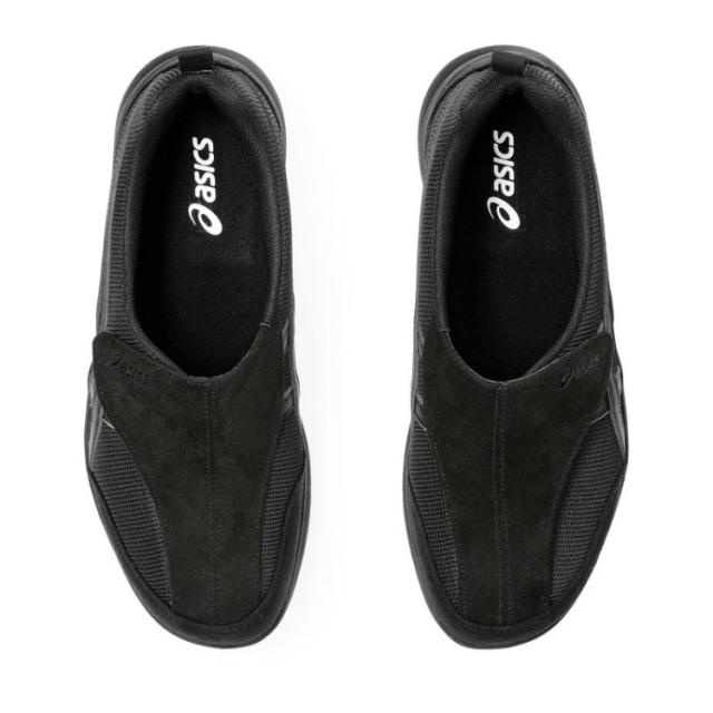 asics アシックス商事 LIFEWALKER M010 ブラックｘブラック 28 1241A010 1 | 靴 シューズ スニーカー ウォーキングシューズ メンズシューズ ローカット メンズ 運動靴 通勤靴 面ファスナー 運動 散歩 旅行 リハビリ 日常使い 幅広 ワイド 軽量 軽い 消臭 快適_4