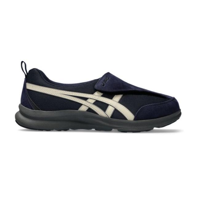 asics アシックス商事 LIFEWALKER M010 ネイビーブルーｘオフホワイト 28 1241A010 400 | 靴 シューズ スニーカー ウォーキングシューズ メンズシューズ ローカット メンズ 運動靴 通勤靴 面ファスナー 運動 散歩 旅行 リハビリ 日常使い 幅広 ワイド 軽量 軽い 消臭 快適_1