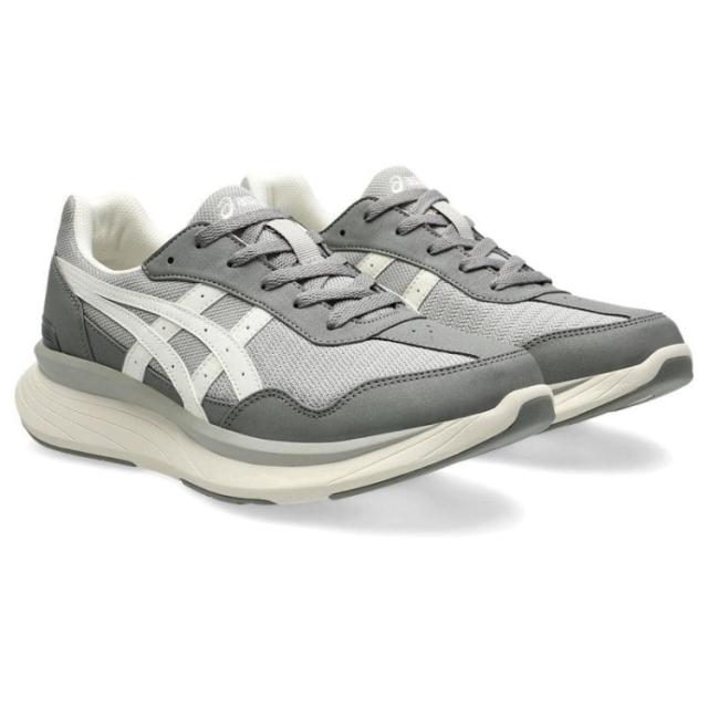asics アシックス商事 KNEESUP M011 グレーｘオフホワイト 28 1241A011 20 | 靴 シューズ スニーカー ウォーキングシューズ メンズシューズ ローカット メンズ 運動靴 通勤靴 紐靴 運動 散歩 旅行 日常使い カジュアル 負担軽減 幅広 ワイド 反射材 快適