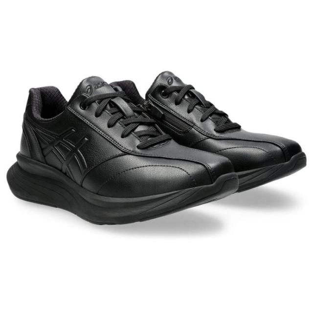 asics アシックス商事 KNEESUP M013 ブラック 26 1241A013 1 | 靴 シューズ スニーカー ウォーキングシューズ メンズシューズ ローカット メンズ 運動靴 通勤靴 紐靴 運動 散歩 旅行 日常使い カジュアル 負担軽減 幅広 ワイド 反射材 快適