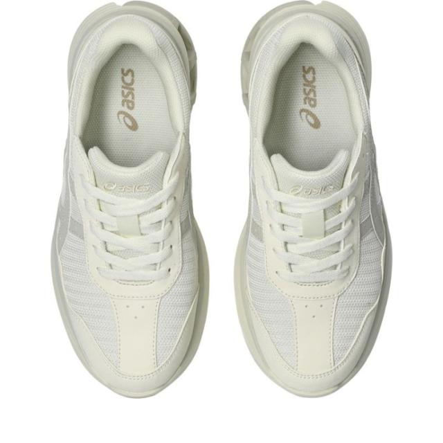 asics アシックス商事 KNEESUP W019 オフホワイトｘベージュ 24 1242A019 750 | スニーカー シューズ 靴 ウォーキングシューズ ウェルネスウォーカー 3E 負担軽減 軽量 通気性 クッション性 反発性 歩行 散歩 運動 デイリーユース カジュアル スポーティ レディース_4