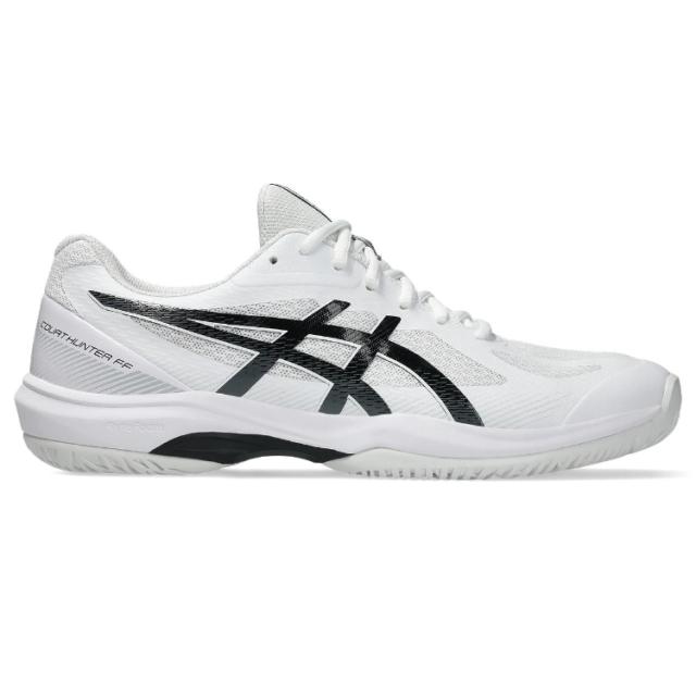 asics アシックス COURT HUNTER FF WHITE/BLACK 26 1071A111 101 | 靴 くつ シューズ スポーツシューズ インドアスポーツ 屋内スポーツ 室内スポーツ 柔軟性 サポート メンズ ユニセックス 男女兼用 スポーツ 運動 フットウェア プレゼント