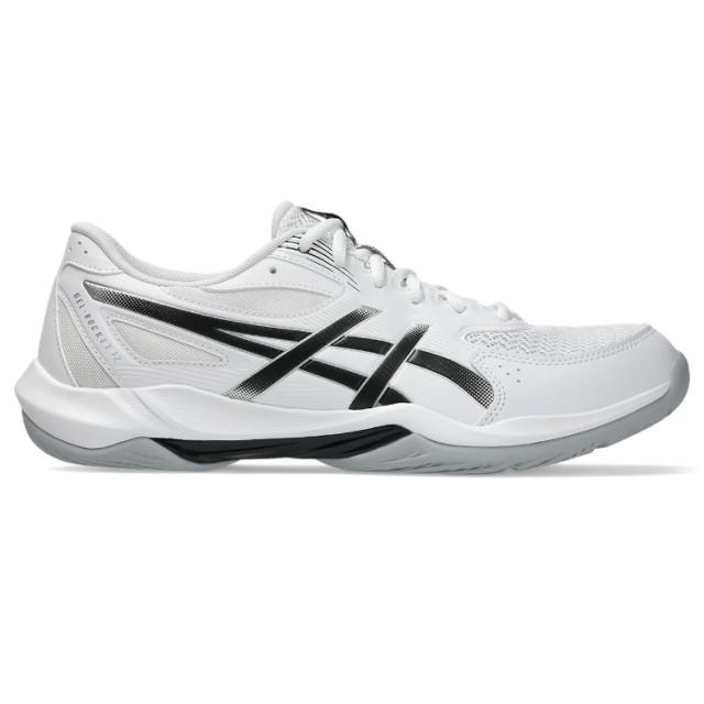 asics アシックス GEL-ROCKET 12 WHITE/BLACK 26 1073A081 101 | 靴 くつ シューズ スポーツシューズ インドアスポーツ 屋内スポーツ 室内スポーツ クッション性 サポート ユニセックス 男女兼用 スポーツ 運動 フットウェア プレゼント 6,248円